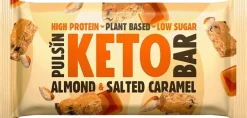 Pulsin KETO Proteiinipatukka Manteli & Suolakaramelli