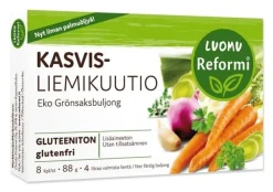 Reformi Luomu Kasvisliemikuutio