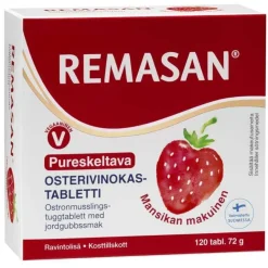 Remasan Pureskeltava Osterivinokastabletti