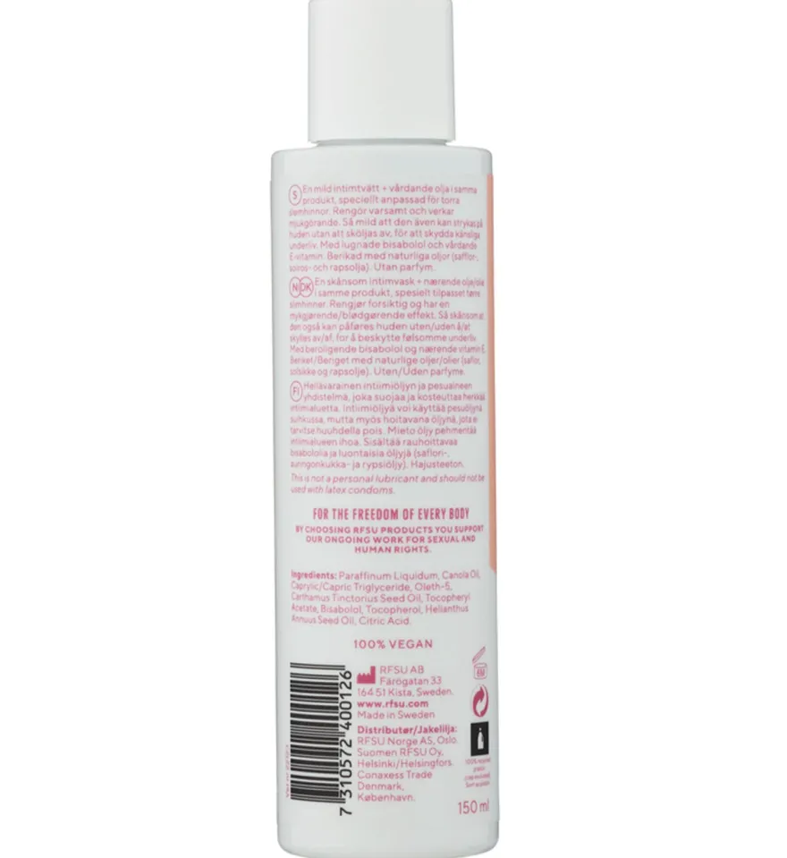 RFSU Intim Wash Oil