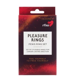 RFSU Pleasure Rings Penisrenkaat