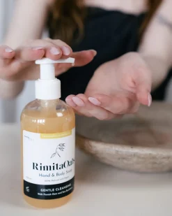 Rimita Oats Käsi- ja Vartalosaippua Sitruunaruoho