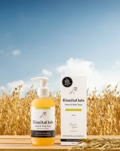 Rimita Oats Käsi- ja Vartalosaippua Sitruunaruoho