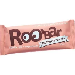 Roobar Luomu Mulperi & Vanilja Raakapatukka