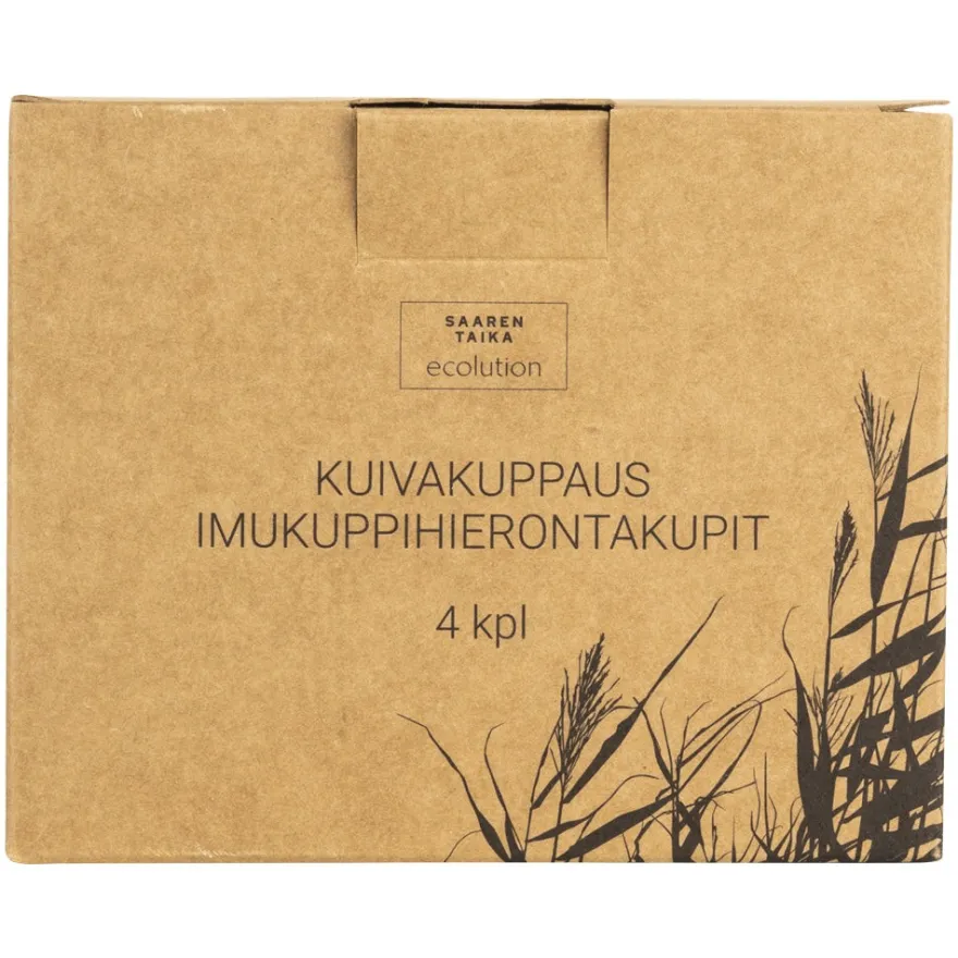 Saaren Taika Ecolution Kuivakuppaus Imuhierontakupit