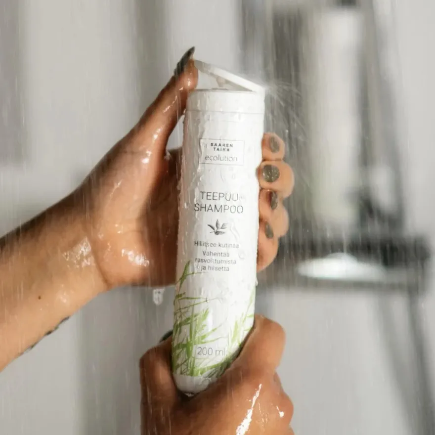 Saaren Taika Ecolution Nestemäinen Teepuushampoo