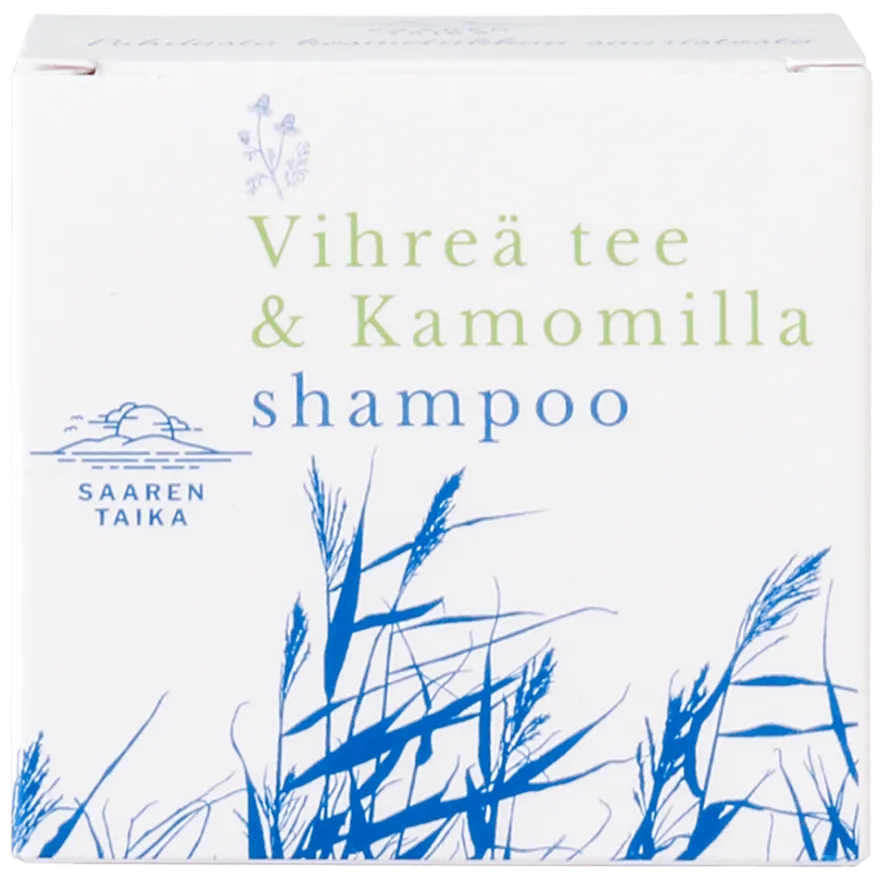 Saaren Taika Palashampoo Vihreä Tee & Kamomilla