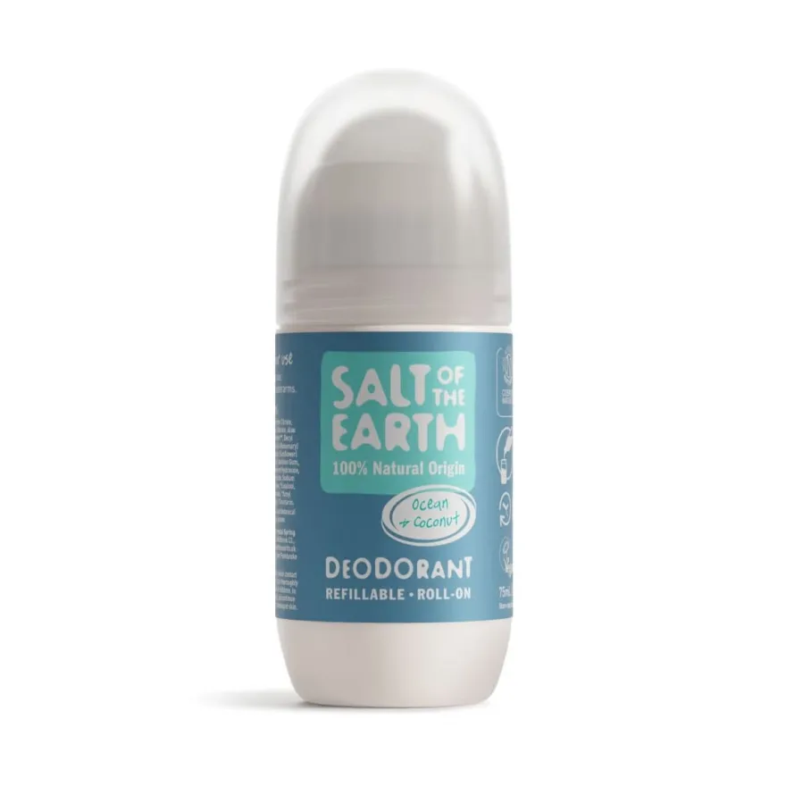 Salt of the Earth Roll-On Deodorantti Meri & Kookos