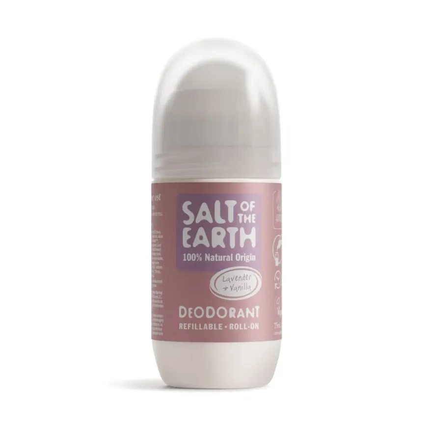 Salt of the Earth Roll-On Deodorantti Laventeli & Vanilja
