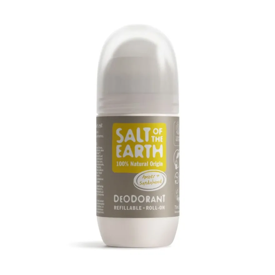 Salt of the Earth Roll-On Deodorantti Meripihka & Santelipuu