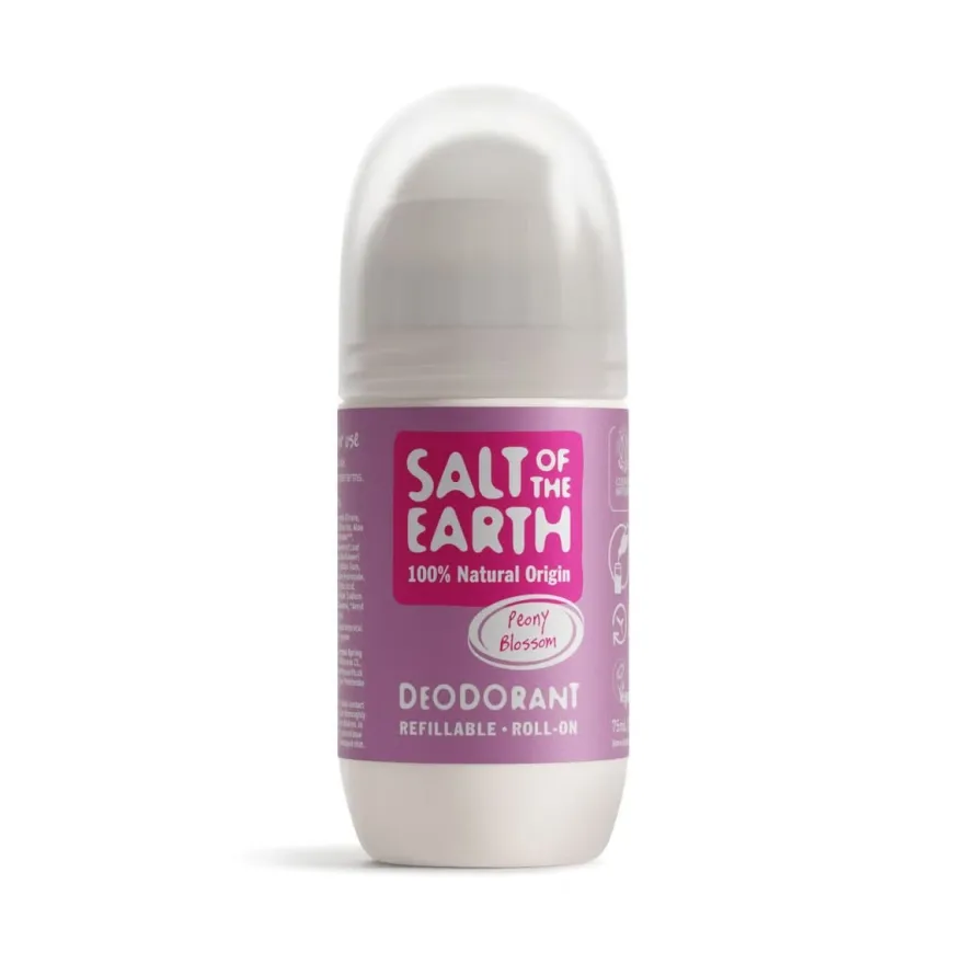 Salt of the Earth Roll-On Deodorantti Pioninkukka
