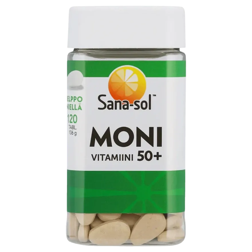 Sana-sol Monivitamiini 50+