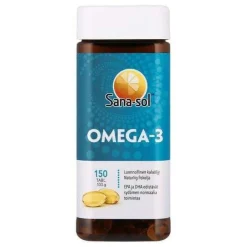 Sana-sol Omega-3 Kalaöljy 2-pack