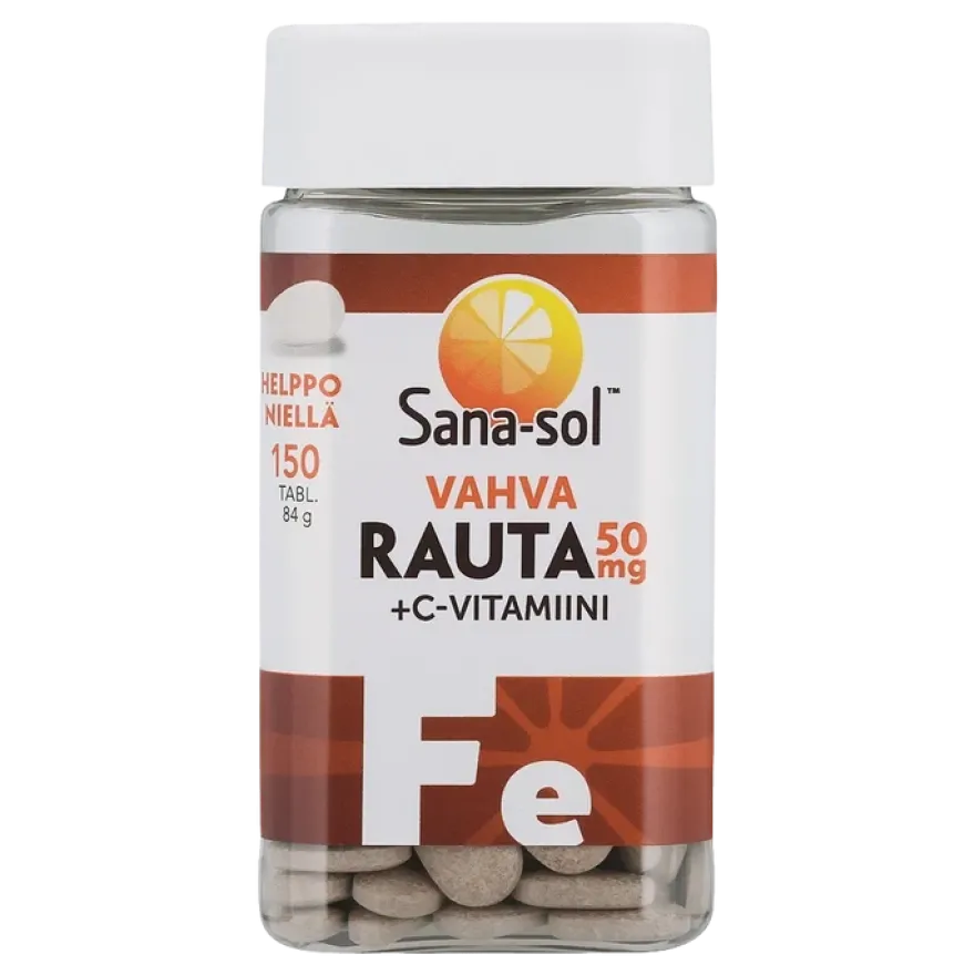 Sana-sol Vahva Rauta + C-vitamiini