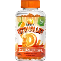Sana-sol Vitanallet D-vitamiini Appelsiini