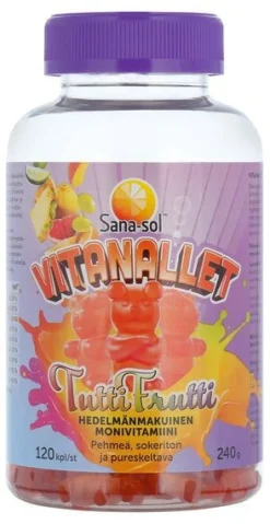 Sana-sol Vitanallet Tuttifrutti