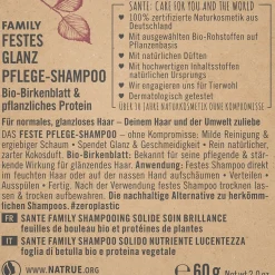 Sante Family Solid Shine Care Palahampoo
