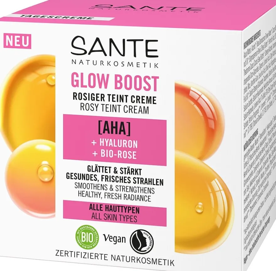 Sante Glow Boost Sävyttävä Kasvovoide