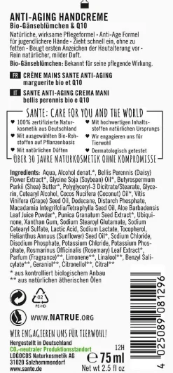 Sante Käsivoide Anti-Aging