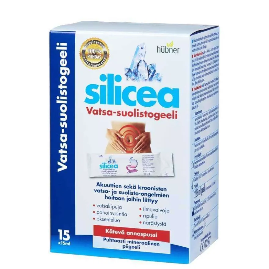 Silicea Vatsa-suolistogeeli, annospussit