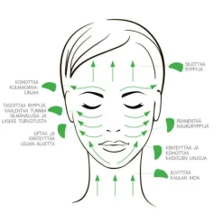 SkinMood Gua Sha Beauty Tool Hierontalasta