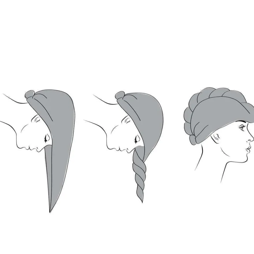 SkinMood Hair Turban Hiusturbaani