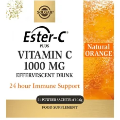 Solgar Ester-C® Plus Vitamin C 1000 mg Elektrolyyttijuomajauhe