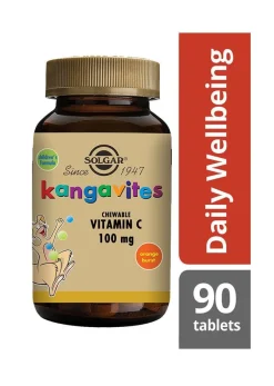 Solgar Kangavites Imeskeltävä C-vitamiini lapsille