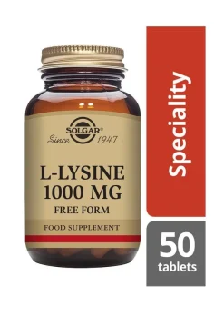 Solgar L-Lysiini 1000 mg