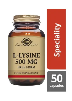 Solgar L-Lysiini 500 mg