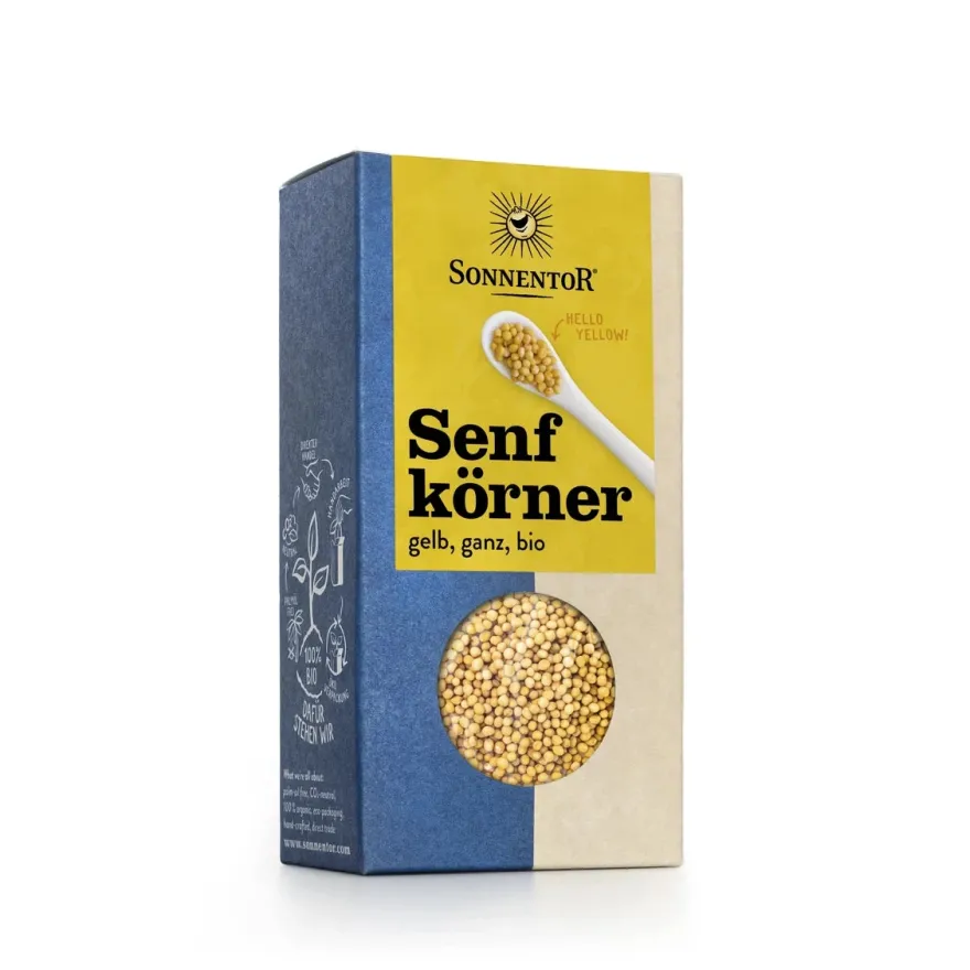 Sonnentor Luomu Keltainen Sinapinsiemen