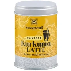 Sonnentor Luomu Kurkuma Latte Vanilja