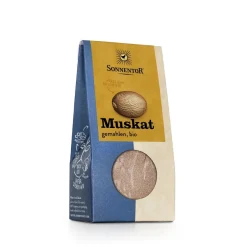 Sonnentor Luomu Muskottipähkinä Jauhettu