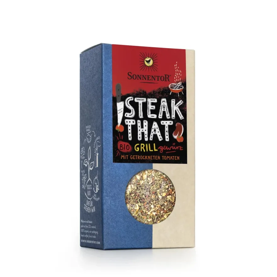 Sonnentor Luomu Steak That BBQ-mauste