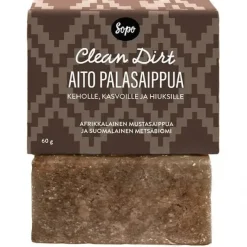Sopo Metsäbiomi Palasaippua Clean Dirt