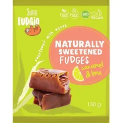 Superfudgio Luomu Karamelli-limefudge