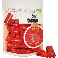 Superfudgio Luomu Mansikkafudge