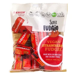 Superfudgio Luomu Mansikkafudge