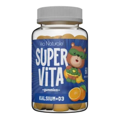 SuperVita Kalsium + D3-vitamiini Gummies