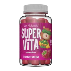 SuperVita Monivitamiini Gummies Vadelma