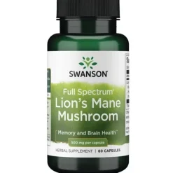 Swanson Full Spectrum Lions Mane Mushroom 500 mg