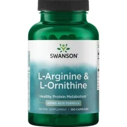 Swanson L-Arginine & L-Ornithine