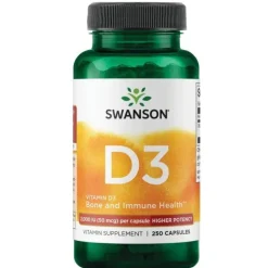 Swanson Vitamin D3 50 mikrog