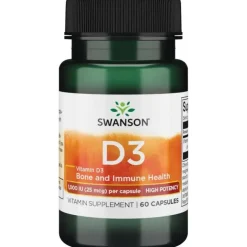 Swanson Vitamin D3 25 mikrog