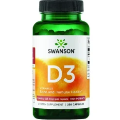 Swanson Vitamin D3 25 mikrog