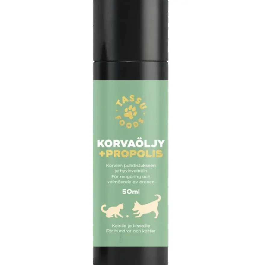 Tassu Foods Korvaöljy + Propolis