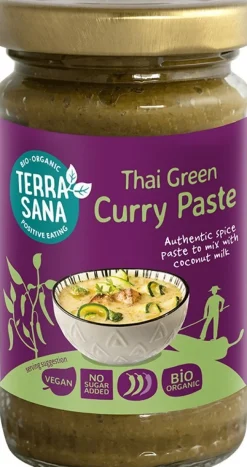 Terrasana Luomu Vihreä Currytahna