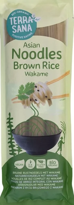 TerraSana Luomu Wakame Täysjyväriisinuudeli