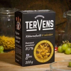 Tervens Kikhernefusilli & Inkivääri