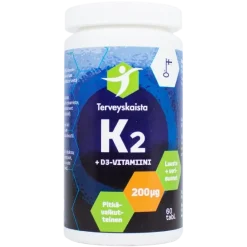 Terveyskaista Pitkävaikutteinen K2+D3